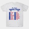 Мужская черная футболка с принтом The Ralph Farewell Season 1973–2025 – Tribute Buffalo Bills Расписание Печать на бумаге для трансфера без вырезания Хлопковая футболка