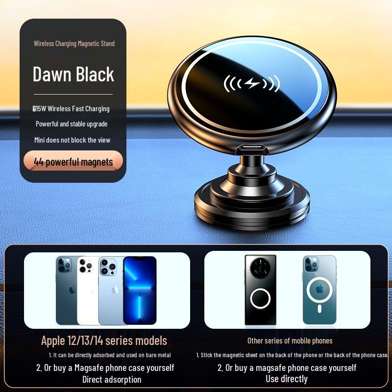 15W MagSafe Magnetic Wireless Charger & Car Mount for iPhone 14