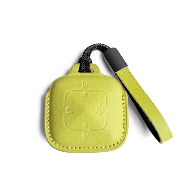 Защитный чехол для ключа из натуральной кожи для Jike 007GT - Минималистичный стиль, аксессуар для интерьера автомобиля