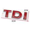 3D Metal TDI Letters Emblem Badge Sticker Decals for VW Golf 4 5 6 7 JETTA PASSAT MK2 MK4 MK5 MK6 MK7 NG5