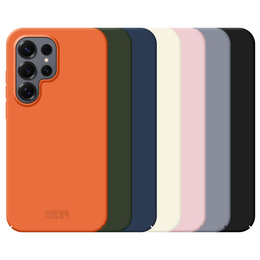 For Samsung Galaxy S25 Ultra Phone Case MOFI JK Qin Series Skin-Touch Matte Anti-fingerprint Back Cover