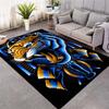 Fashion Tiger Pattern Carpet On The Floor 3D Animal Printed Big Carpet Living Room Soft Bathroom Mat Absorb Anti-slip