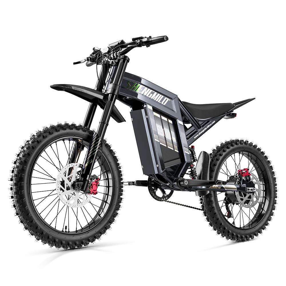Shengmilo S900 Pro 2026 Новая модель Вездеходный Электровелосипед Запас хода 100 км Аккумулятор 60В 35Ач Высокая мощность 3000 Вт Скорость 65 км/ч Электро Горный Велосипед