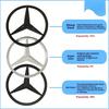Автомобильная наклейка Новая 2025 Для Mercedes Benz Для Mercedes Benz S320 W164 W203 W204 W168 C180 E320 A200 CLA CLK CLS ML Аксессуары 1X A