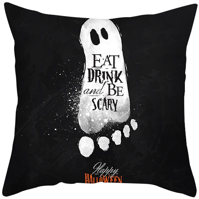 Домашний декор, наволочка с тыквой на Хэллоуин, креативная наволочка с принтом, наволочка для дивана, вечеринки, дома, автомобиля, наволочка 45x45 см, Funda de Almohada