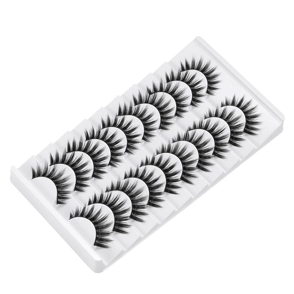 Full Strip False Eyelashes Dramatic Eye Makeup Tools Beauty 3D Faux Mink Lash Eyelash Extension