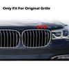 9 реек решетка для почек, передняя решетка, зажим для накладки, наклейка в полоску, подходит для BMW 7 серии F01 F02 LCI 2014-2015 G11 G12 2016-