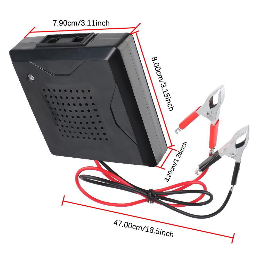 Розетки Автомобильное зарядное устройство 180 Вт Автомобильный инвертор питания Автомобильные аксессуары для DC 12 В AC 220 В Конвертер розеток Мини-адаптер-вилка Адаптер