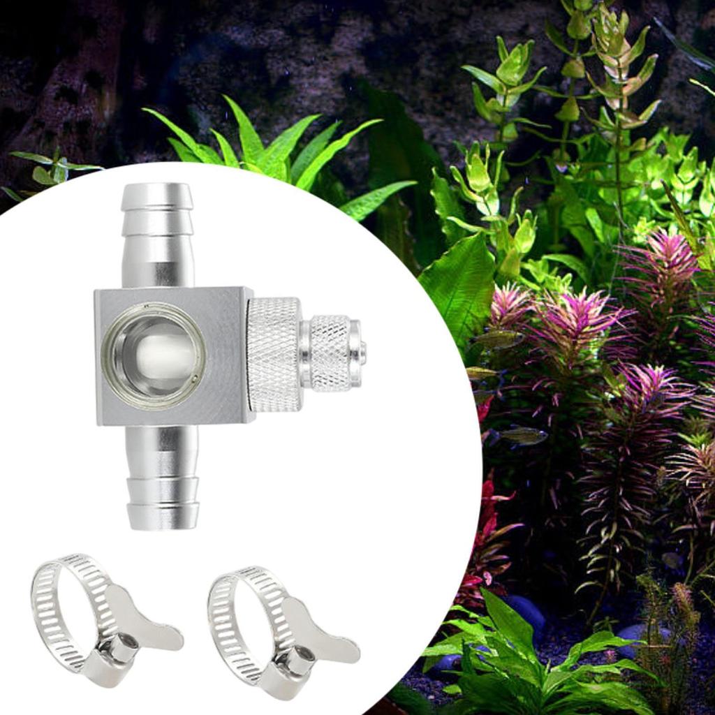 External Inline Aquarium Air Dics Silent Professional Aerator CO2 Diffuser Bubbler