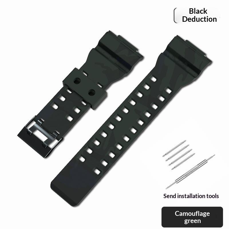 Подходит для ремешка Casio Серии Casio G-SHOCK Ремешок для часов GA-110GBGD120GA Спортивный Силиконовый