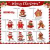 Christmas Decorations Pendent Gingerbread Man Decor Pendent Funny Xmas Tree Pendant Unique Nativity Scene Ornament Chee