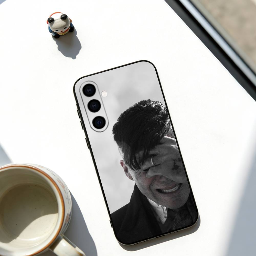 Чехол для телефона Peaky Blinders для Samsung Galaxy A73, A72, A71, A70, A53, A52, A51, Другие Мягкий Черный Чехол