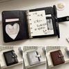 5-Ring Loose-Leaf Binder Notebook with Photo Window Pocket Journal M5 Notebook  School Office