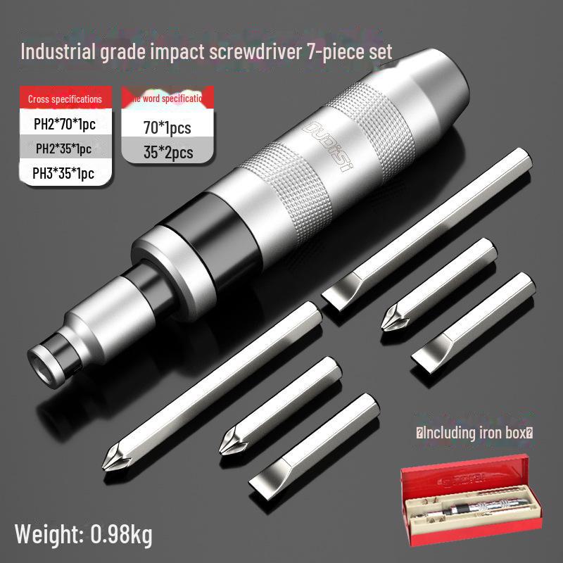 Набор ударных отверток для ржавых винтов с втулками