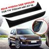 Left Right Car Rear Window Side Spoiler Air Splitter Lip Trims Sticker Plastic for VW Tiguan MK1 2007 2008 2009 2010 2011-2016