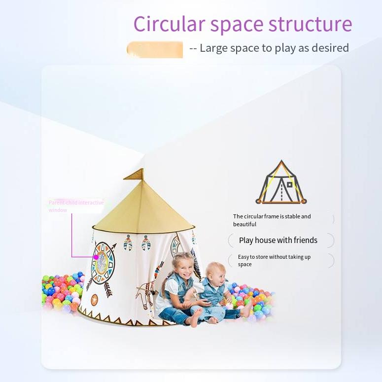 Детская комнатная палатка, индийская юрта, детская игрушка, детский сад, игровой домик