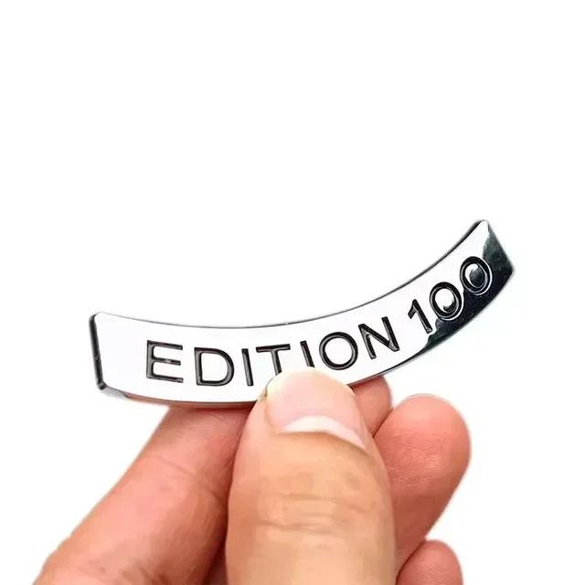 1 шт. 3D ABS Maybach EDITION 100 Боковой значок Автомобиль GLS GLE S500 наклейка Задний бампер задняя дверь багажник наклейка Стайлинг Аксессуары1