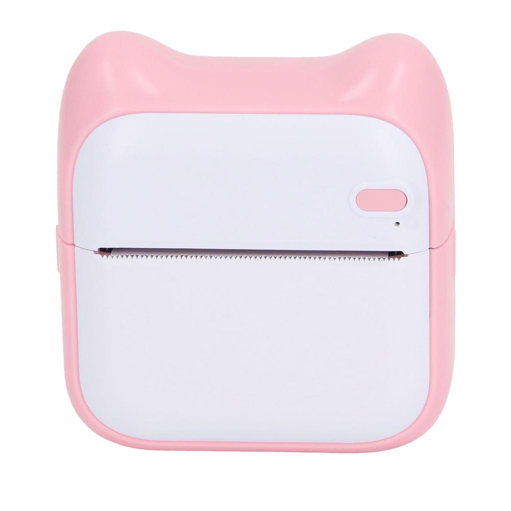 Мини-карманный принтер с 5 рулонами бумаги Bluetooth-принтер термопечатающая машина для фото этикеток