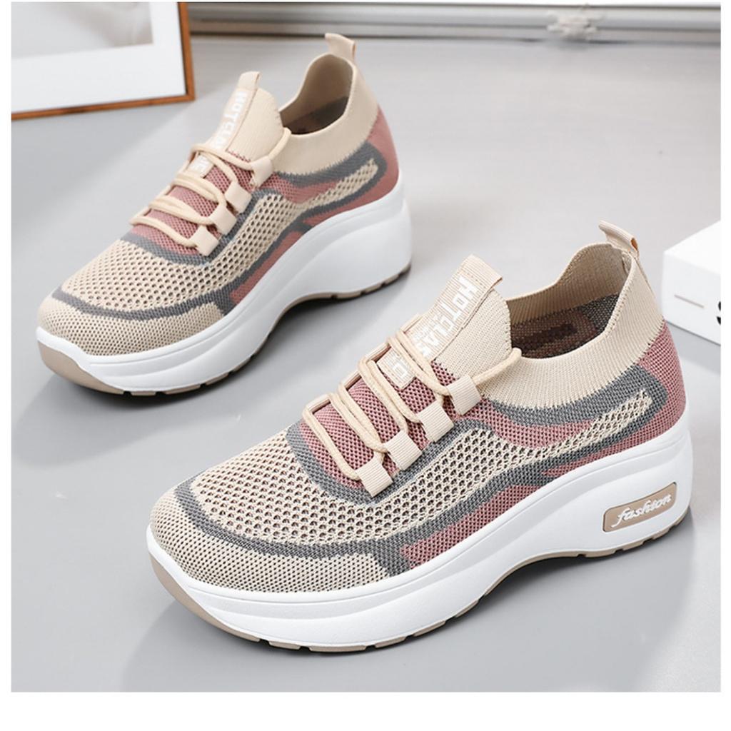 Shoes, Thick Soled Shoes, Casual Shoes, Women's Shoes, Height Increasing Shoes, Breathable Shoes