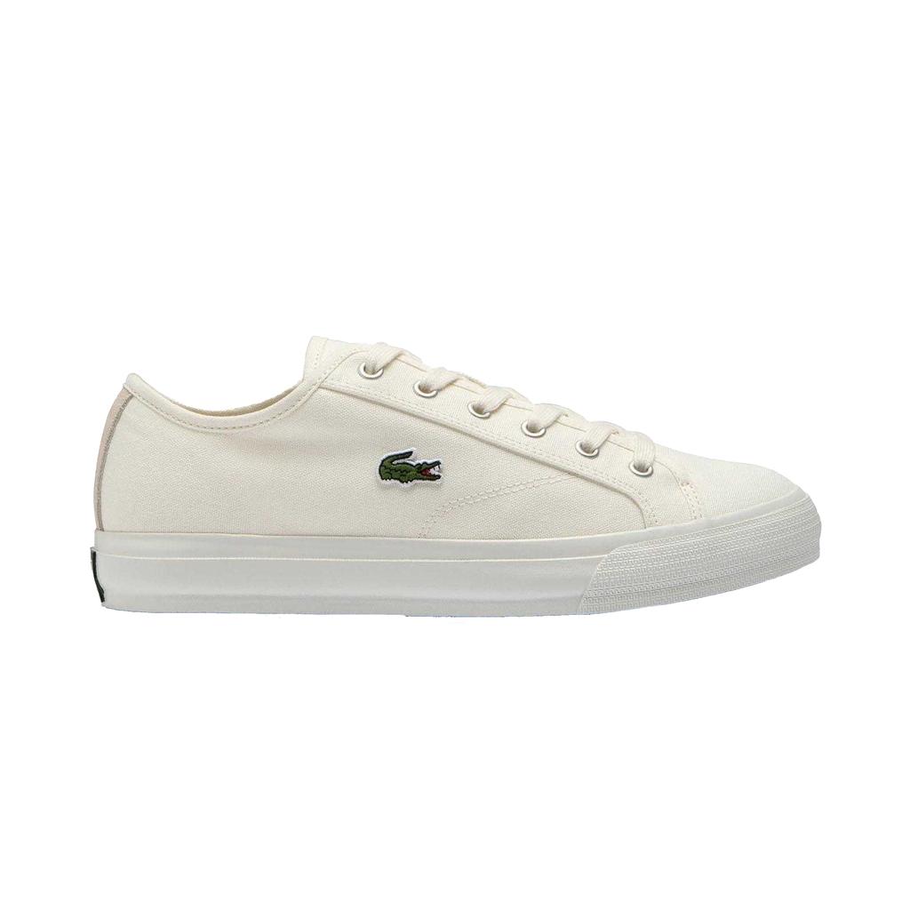 Lacoste Mens Backcourt Canvas Low Trainers