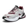 Puma Velophasis Fabric Phased Comfortable Daily Shock Absorption Low-Top Lifestyle Shoes Unisex Sneaker White Red 389365-08