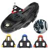 2Pcs/Set Bicycle Cycling Shoes Pedal Cleat Compatible for SPD SH10 SH11 SH12
