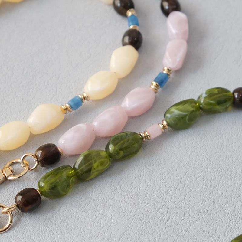 Новый Модный Бутик Женская Сумка Аксессуар Бежевый Бисероплетение Цепи Милый Акриловый Роскошный Ремешок Женская Элегантная Сумка Акриловая Ручка Цепь