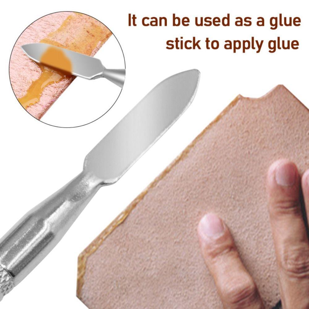 DIY Gluing Dye Pen Double Head Paint Roller Stick Durable Leather Edge Oil Pen  Leather