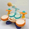 Multifunctional Drum Set Baby Musical Instruments Montessori Learning Musical Toys  12 To 18 Months