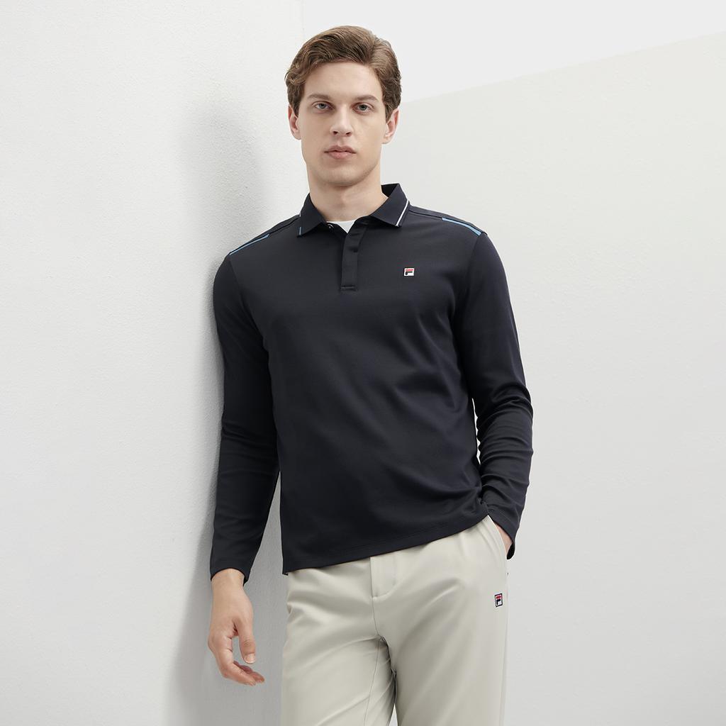 FILA Polo Shirt Men's Legend Blue F11M341202FNV