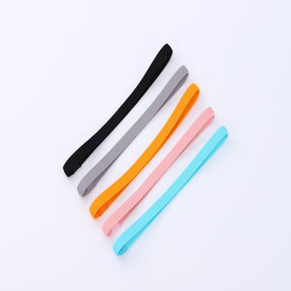 Sweatband Hair Band Yoga Hair Band Fitness Headband Silicone Sweat Guide Hair Band Sport Headband