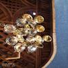 Lot of 10  Brass Pocket Compasses  Nautical Marine Decor, Collectible Gift