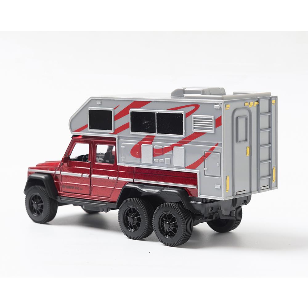 1:32 масштаба литой металлической классической модели автодома с инерционным механизмом