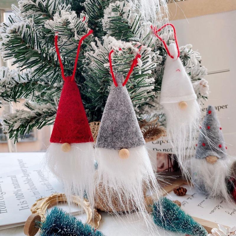 Christmas Faceless Gnome Dolls Holiday Home Decor Xmas Tree Ornaments And Gifts