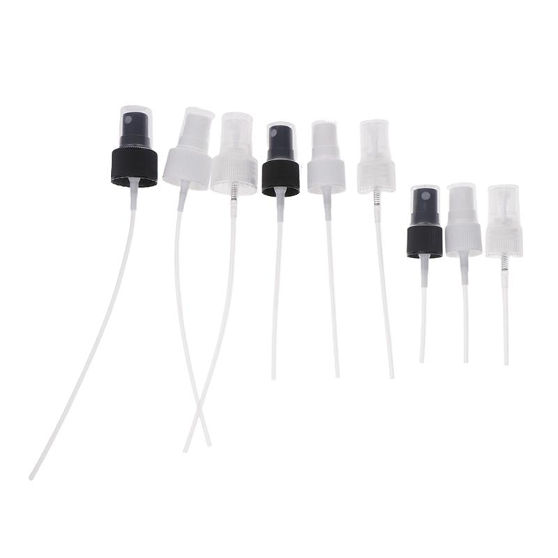 10 шт. портативный распылитель для флаконов с распылителем, насос для духов, распылительная головка с мелким туманом, сменная, многоразовая, 18/20/24 мм