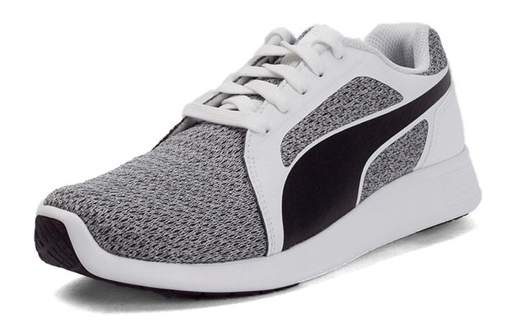 Кроссовки PUMA St Trainer Evo Knit 'Черно-белые'