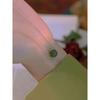 Qinghai Hotan Cat's Eye Jasper Necklace, Collarbone Chain, Niche Design, Light Luxury, Fairy-like