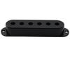 Musiclily Pro Strat Pickup Cover Set Pitch ST Single PU Cover для Strat Electric Black of 10.5mm USA/Mexico Guitar, (Набор 3)