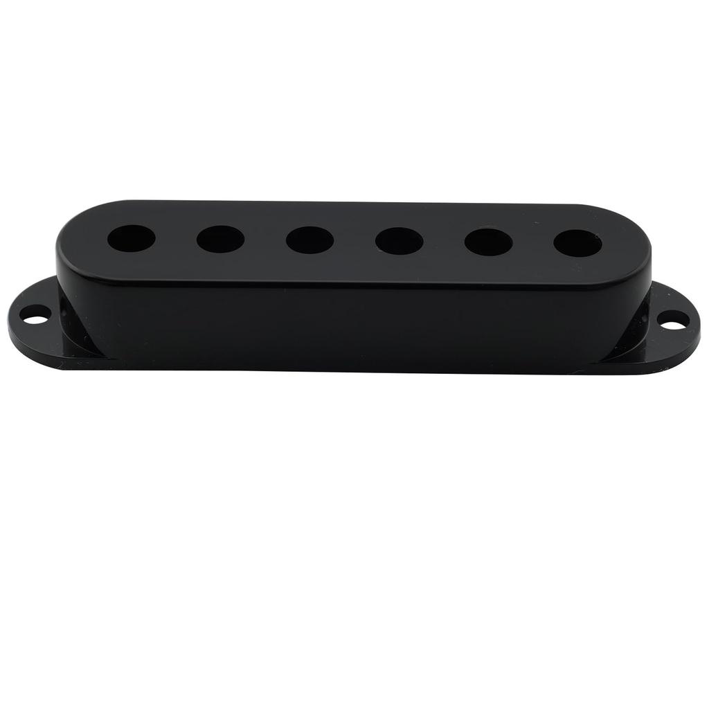 Musiclily Pro Strat Pickup Cover Set Pitch ST Single PU Cover для Strat Electric Black of 10.5mm USA/Mexico Guitar, (Набор 3)