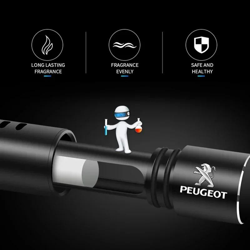 For Peugeot Car Air Freshener Outlet Air Vent Perfume Diffuser Interior For Peugeot 206 307 308 3008 207 208 407 508 2008 5008 1