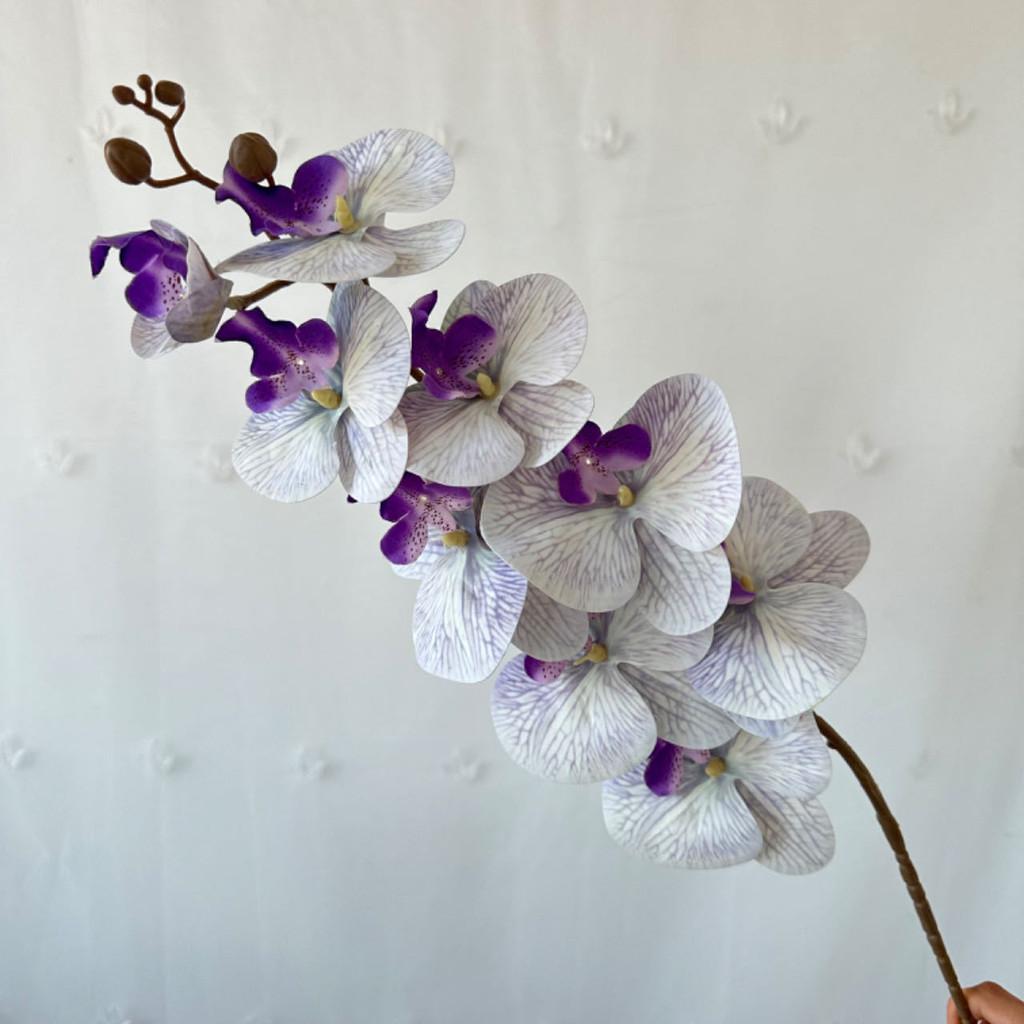 Phalaenopsis French 3d Artificial Flowers For Wedding Decor Home Display Hotel