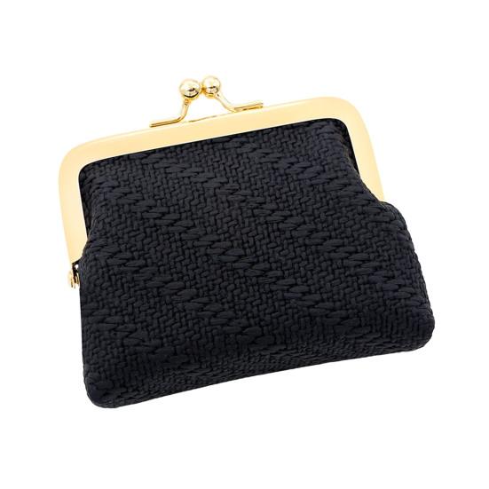 Мини-портативный кошелек для монет из искусственной кожи с замком-поцелуем, многоцелевой кошелек для ключей