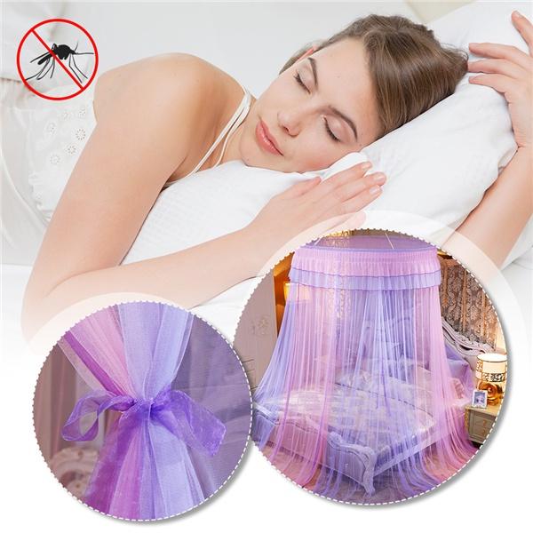 Летняя принцесса, постельные принадлежности, палатка, навес, купол, москитная сетка, элегантная занавеска для постельного белья принцессы, подвесная купольная сетка