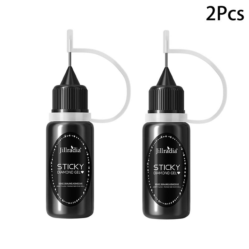 10Ml Nail Rhinestone Adhesive Glue For Stick The 3D Decorations Diy Super Strong No-Clean Edge-Sealing Gel Nail Art