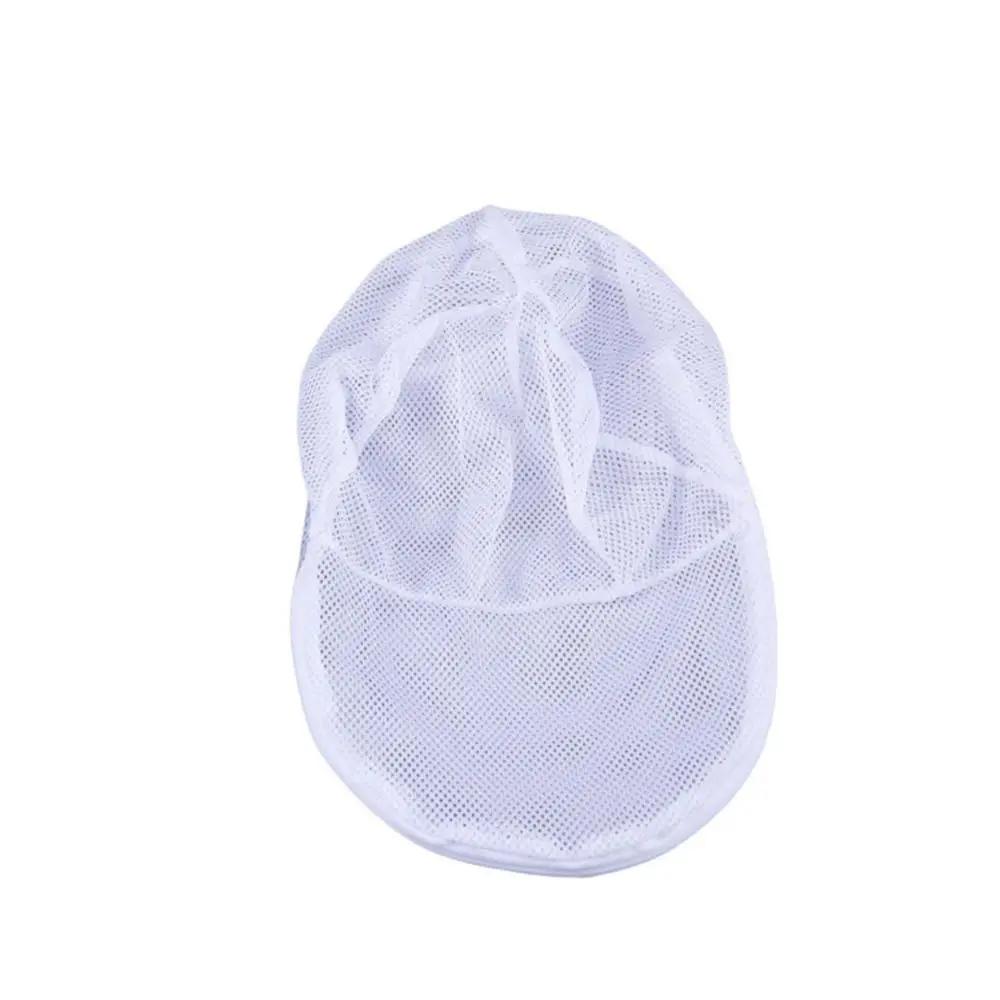 1/2Pcs Protector Holder Baseball Cap Washing Cage Baseball Hat Washer Dishwasher Hat Washing Cage Holder Frame Polyester
