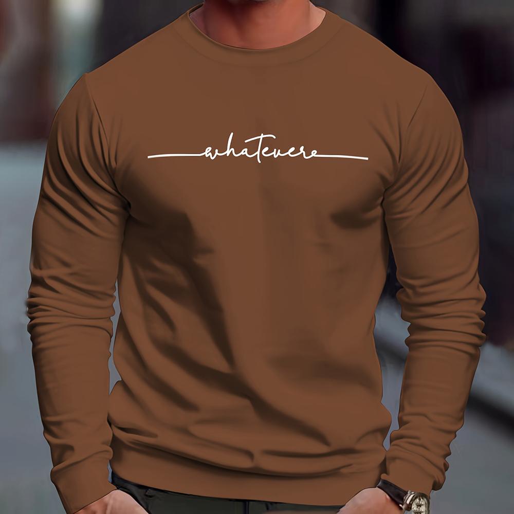 Мужская осенняя повседневная футболка с длинным рукавом и круглым вырезом 2023 года, новые мужские спортивные топы с 3D-цифровой музыкальной печатью, зимняя нижняя рубашка