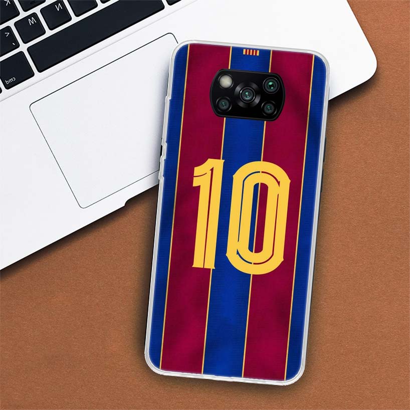 FootBall Number 7 10 30 Phone Case For Xiaomi Mi 11 Lite 11i 12X 12 9 8 11T 10T 9T Pro 10 5X 6X Ultra 5G Cover Coque Capa