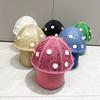 2025 Luxury Fashion Designer Women Mushroom Shaped Rhinestone Clutch Femme Crystal Crossbody Shoulder Bag Funny Shiitake Handbag