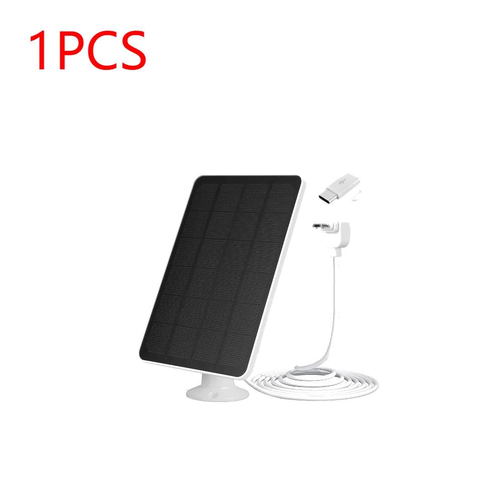 1-3 шт. Зарядное устройство для камеры на солнечной панели, регулируемое на 360°, настенное крепление, солнечная панель для камеры Arlo Essential Spotlight/XL Spotlight