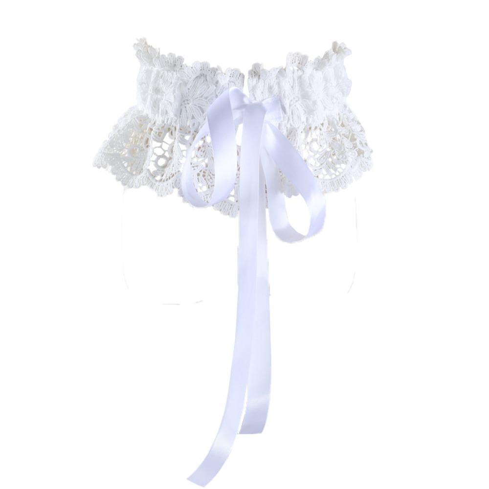 Elastic Corset Belt Hollow Wide Waist Corset Elegant Lace Cummerbunds Wedding